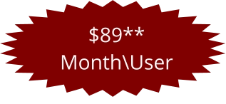 $89**  Month\User